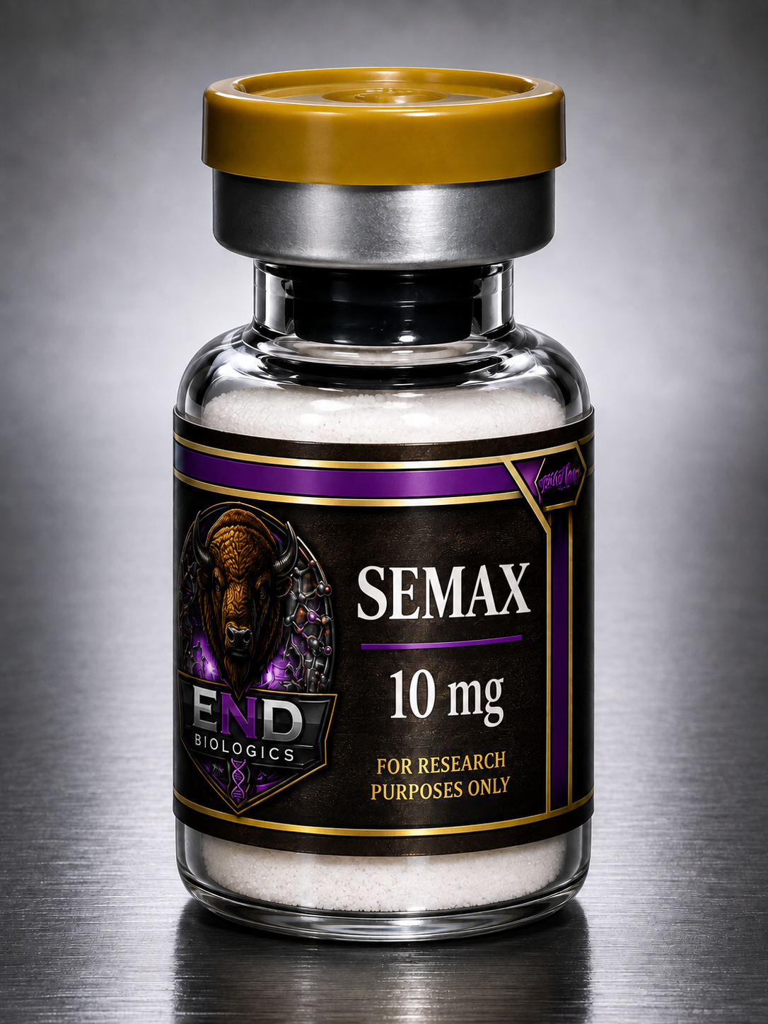 Semax 10mg research vial by END Biologics