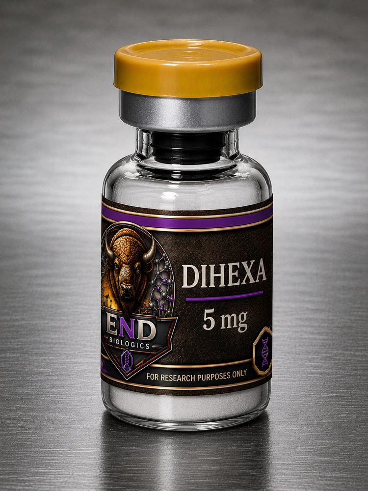 Dihexa 5mg research vial by END Biologics
