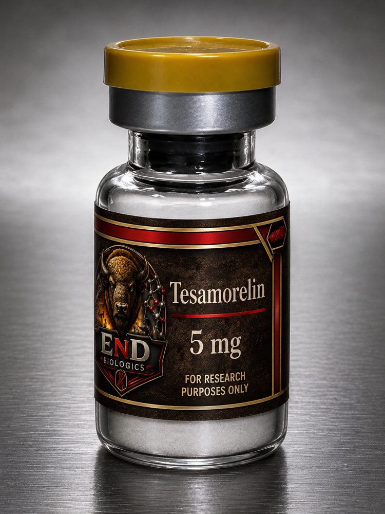 Tesamorelin 5mg research vial by END Biologics