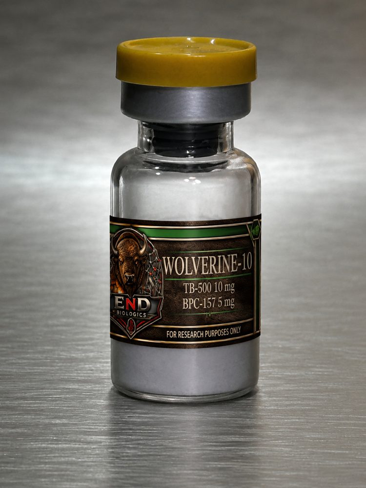 Wolverine 10mg research vial by END Biologics