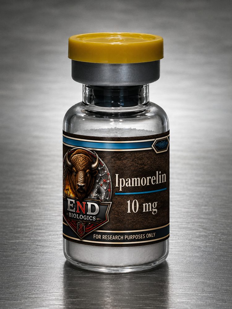 Ipamorelin 10mg research vial by END Biologics