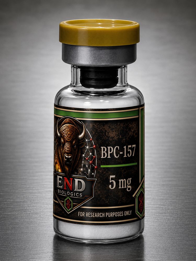 BPC-157 5mg research vial by END Biologics
