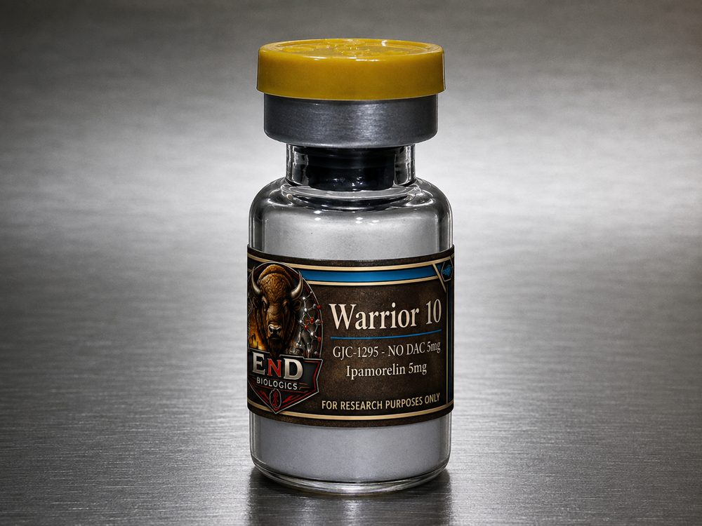 Warrior 10mg research vial by END Biologics